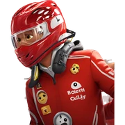 boys in red jackets helmet sticker