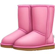 pink UGG boots sticker