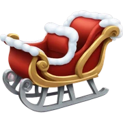 sleigh sticker