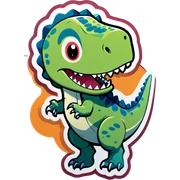 dino sticker