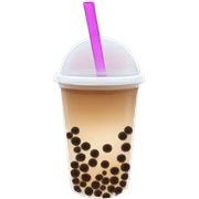 Bubble tea sticker