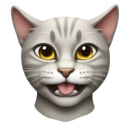 Thug cat sticker