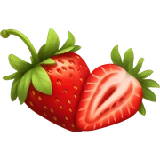 strawberry sticker