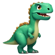 Chrismath dinosaure sticker