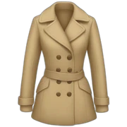 woman coat sticker