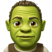Empjie like shrek sticker