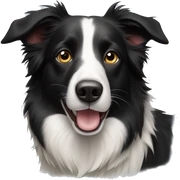 border collie sticker