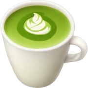 matcha latte  sticker
