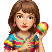 Maraca Player sticker