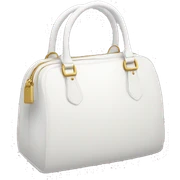 White purse sticker