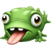 angry tadpole sticker