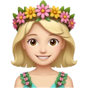 😃+🌺 sticker