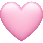 Pink pastel heart sticker