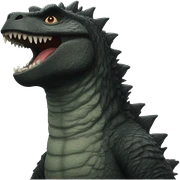 godzilla sticker