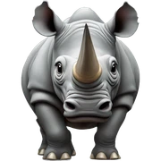rhino sticker