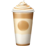 Cream latte sticker