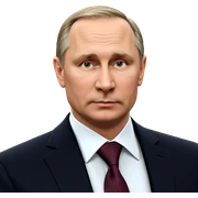 formal portrait of a man sticker