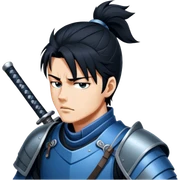 Samurai Defender sticker