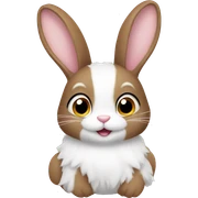 Bunny sticker