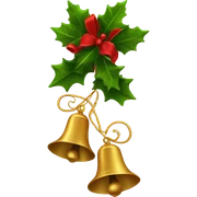 Christmas bells sticker
