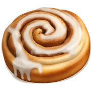 Cinnamon roll sticker