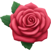 Rose toy sticker