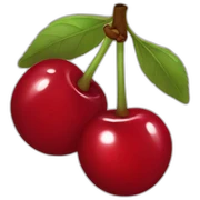 Cherry sticker