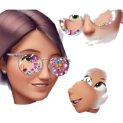 group of friends with gems sticker