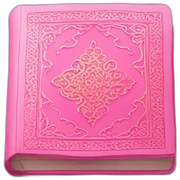 Pink Quran sticker