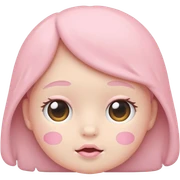 Baby pink sticker