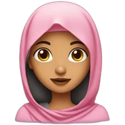 Arab girl sticker