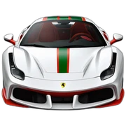 Ferrari 488 pista sticker