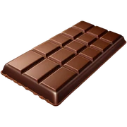 vertical Chocolate bar  sticker
