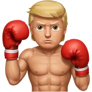 Donald Trump Boxing sticker