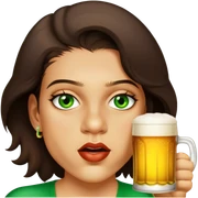 Cerveza Drinker sticker