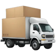 truck delivery  sticker