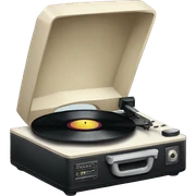 record player sticker