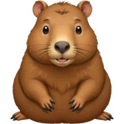 Capibara sticker