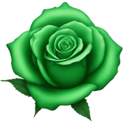 green rose sticker