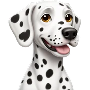 Dalmatian sticker