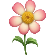 Flower sticker