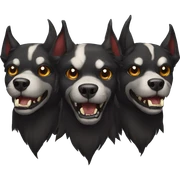 Cerberus sticker