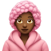 Cozy pink sticker