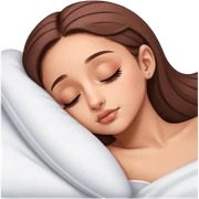 Ariana Grande sleeping sticker