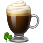 Irish coffee  sticker