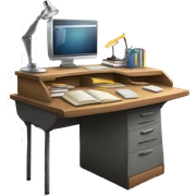 Studydesk sticker