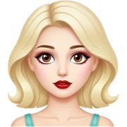 Girl coquette  sticker