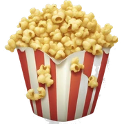 Popcorn sticker