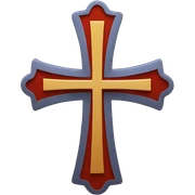Serbian cross sticker