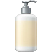 Vanilla lotion bottle sticker